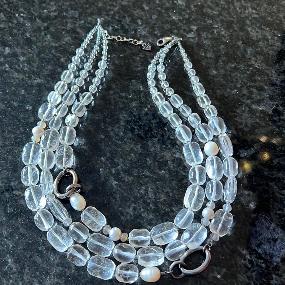 Silpada N1689 White Heat necklace